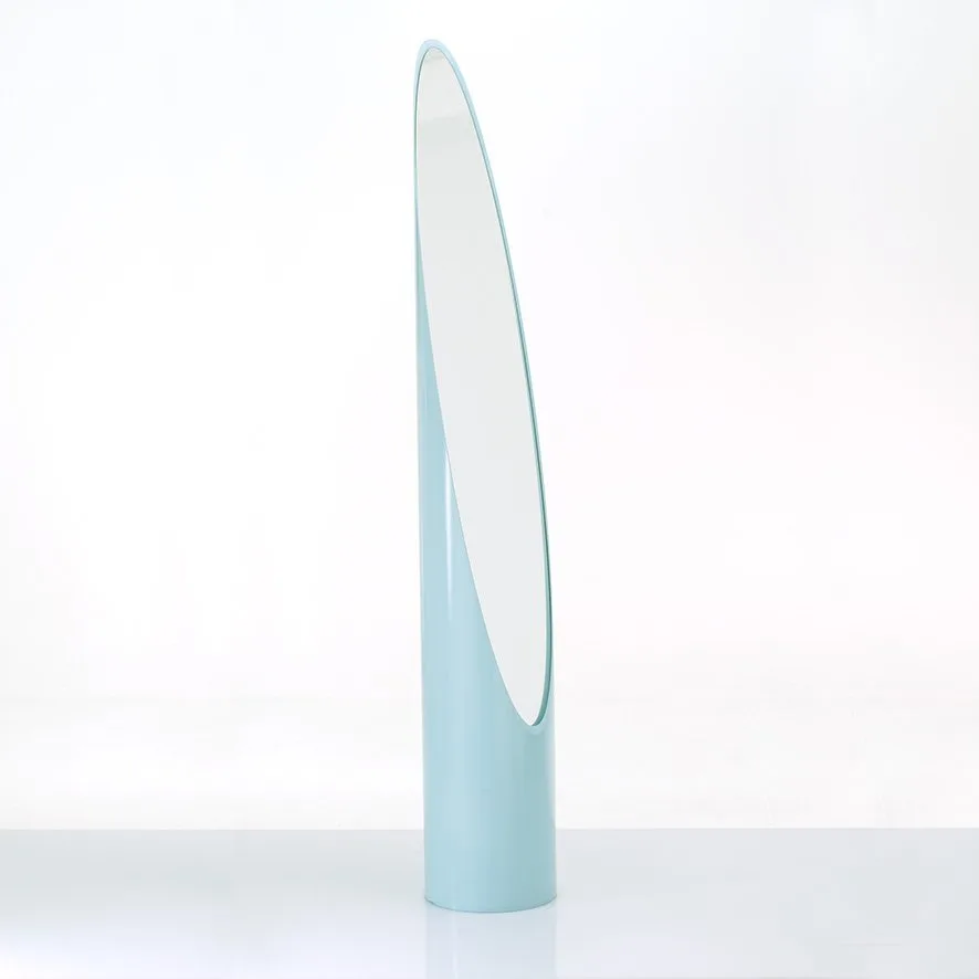 Specchio modello Unghia azzurro