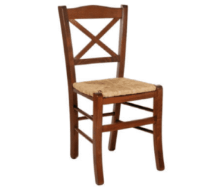 Sedia in legno modello Croce