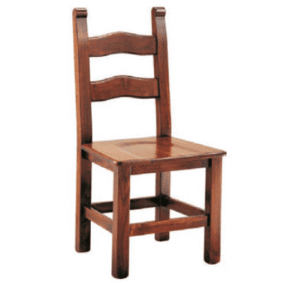 Sedia in legno modello Rusticona