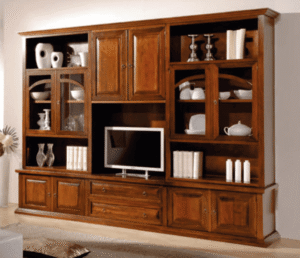 Parete attrezzata bugnato ART.029