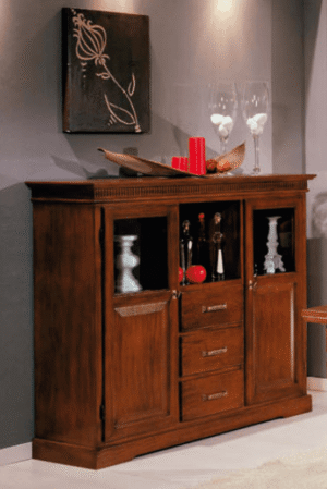 Credenza arte povera 2 ante e 3 cassetti ART.051