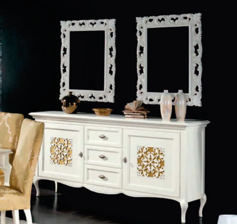Credenza arte povera 2 ante e 3 cassetti ART.067