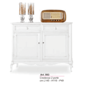 Credenza 2 ante + 2 cassetti Arte Povera ART.093