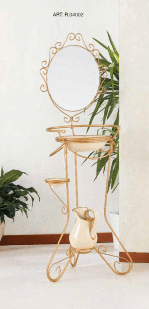 Portacatino in ferro battuto R.04002