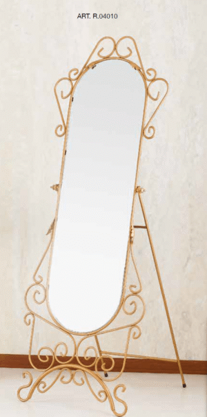 Specchio in ferro battuto R.04010