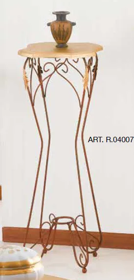 Alzatina in ferro battuto H. 88 cm R.04007