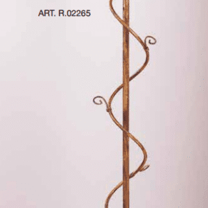 Lampada da terra in ferro battuto R.02265