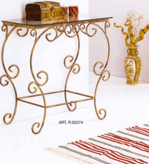 Consolle in ferro battuto R.02274
