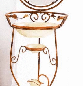 Portacatino in ferro battuto R.03300