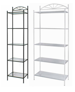 Etagere Sole 5 ripiani in ferro battuto