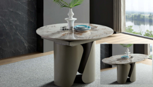 Tavolo Sal allungabile in marmo