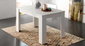 Tavolo Procida allungabile 140x90 cm bianco frassinato