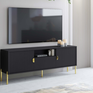 Porta TV Lotus Black