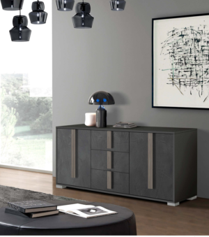 Madia Full spatolato antracite e iron