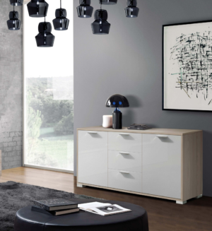 Madia Fly olmo e bianco lucido