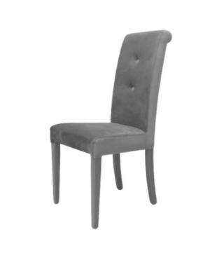 Sedia Riccio in velluto con bottoni varie colorazioni