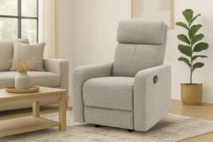 Divano Icaro con recliner manuale meccanico